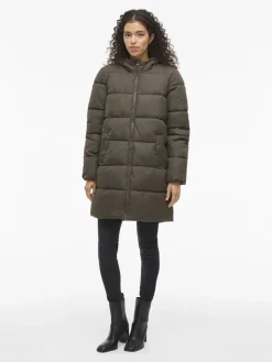 Vila Jacken*VIKARLA NEW LONG PUFFER JACKET Deep Depths