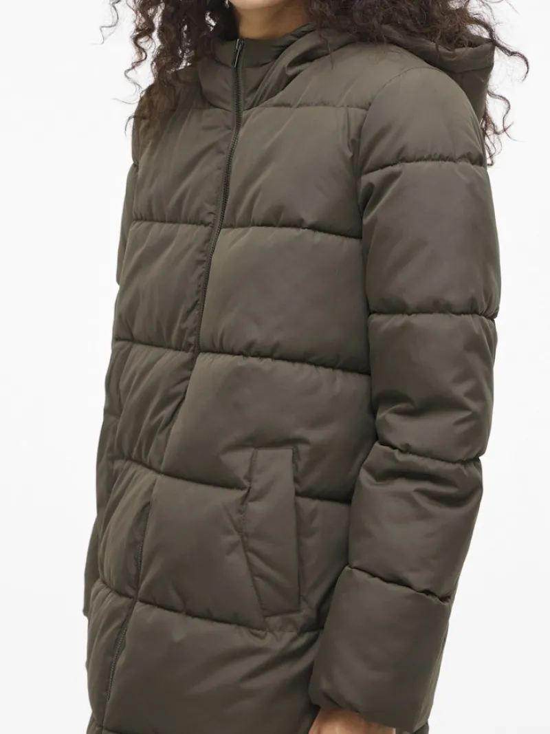 Vila Jacken*VIKARLA NEW LONG PUFFER JACKET Deep Depths