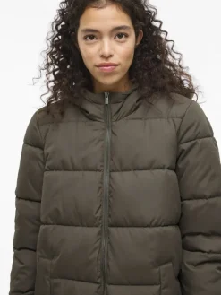 Vila Jacken*VIKARLA NEW LONG PUFFER JACKET Deep Depths