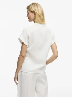 Vila Blusen*NIA S/S SHIRT Snow White