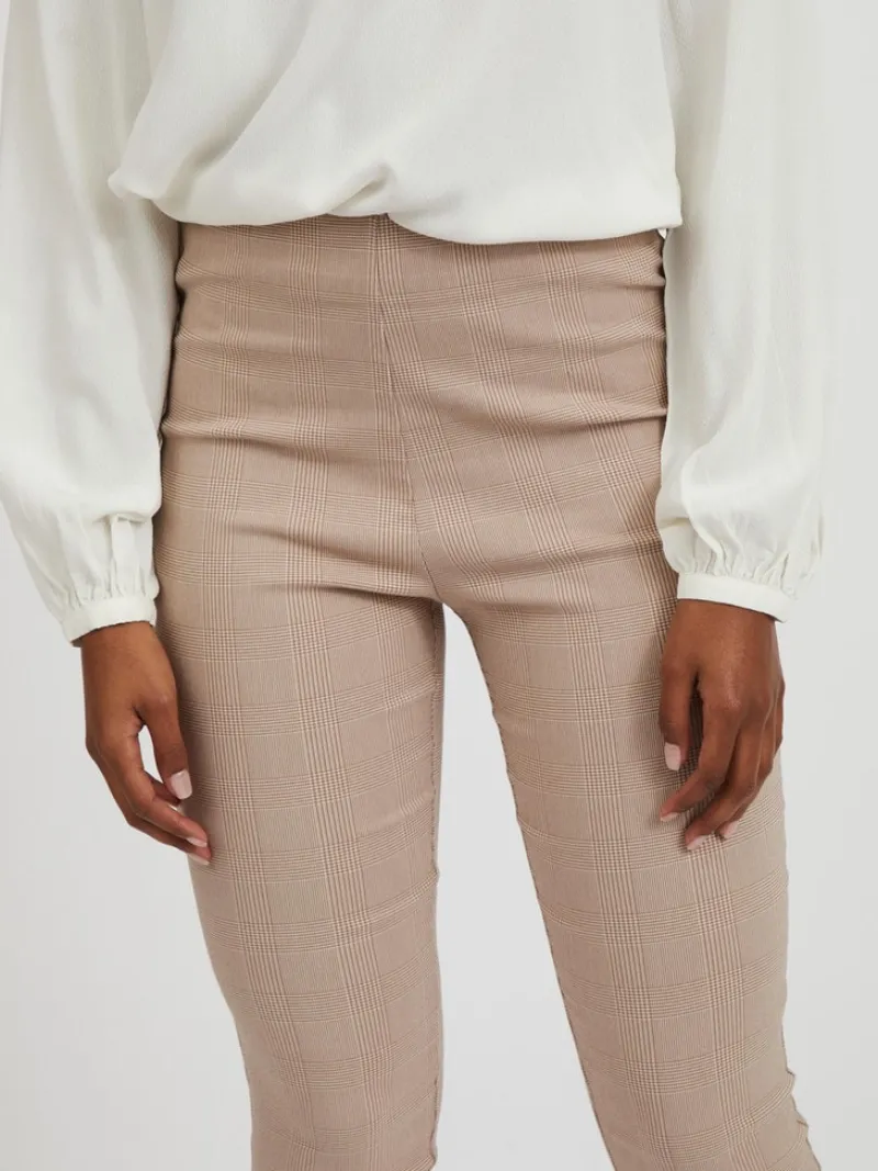 Vila Hosen*URA LOU HW 7/8 LEGGINGS - NOOS Cement