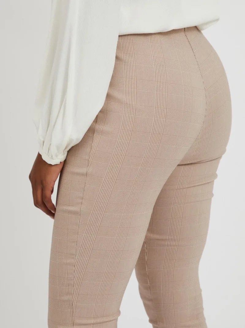 Vila Hosen*URA LOU HW 7/8 LEGGINGS - NOOS Cement