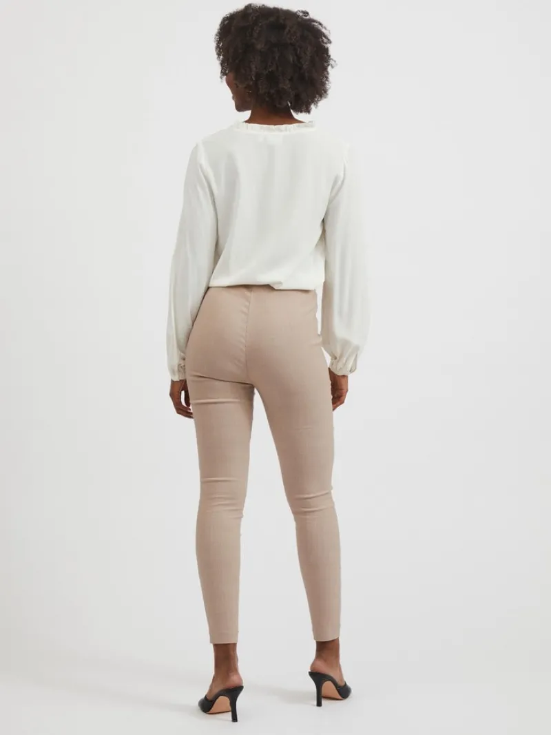 Vila Hosen*URA LOU HW 7/8 LEGGINGS - NOOS Cement