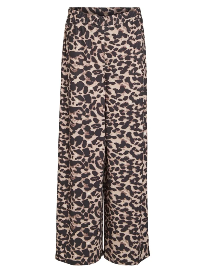 Vila Hosen*VILEOA RW WIDE PANTS - NOOS Black