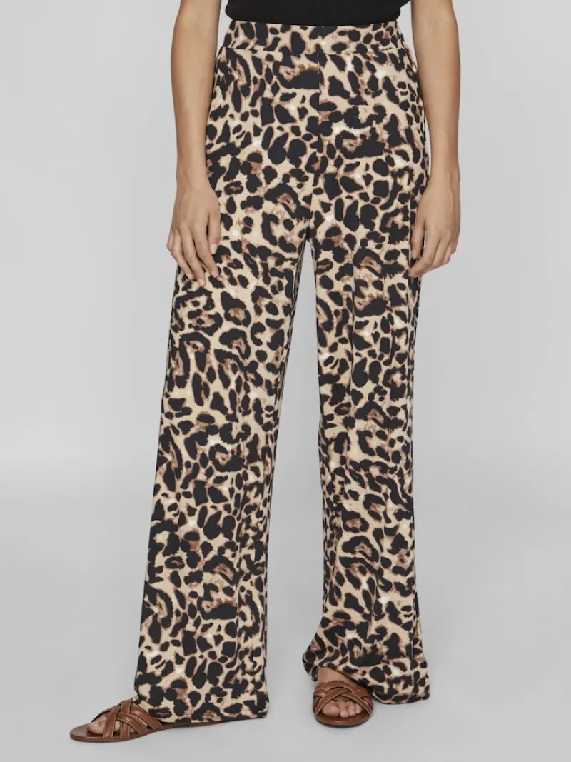 Vila Hosen*VILEOA RW WIDE PANTS - NOOS Black