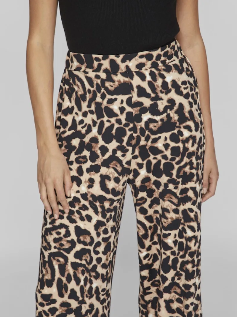 Vila Hosen*VILEOA RW WIDE PANTS - NOOS Black