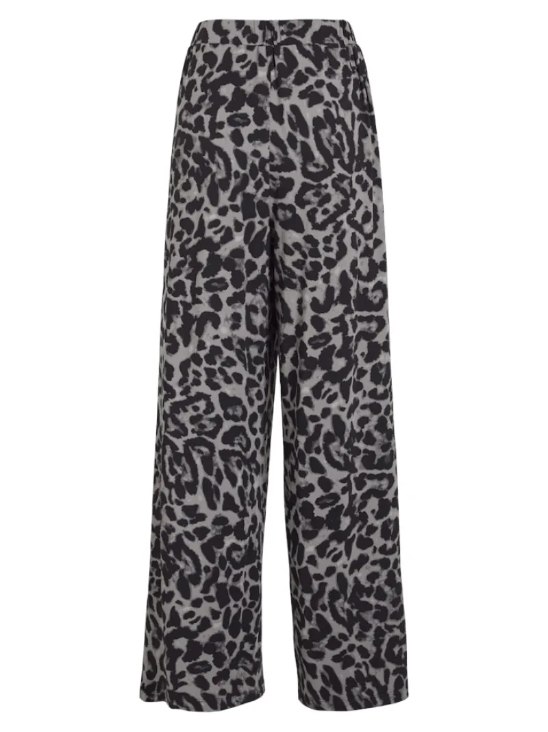 Vila Hosen*VILEOA RW WIDE PANTS - NOOS Glacier Gray