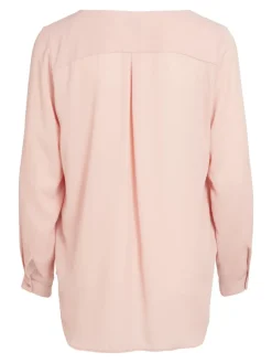 Vila Blusen*VILUCY L/S SHIRT - NOOS hellrosa1