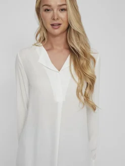 Vila Blusen*VILUCY L/S TUNIC - NOOS Snow White