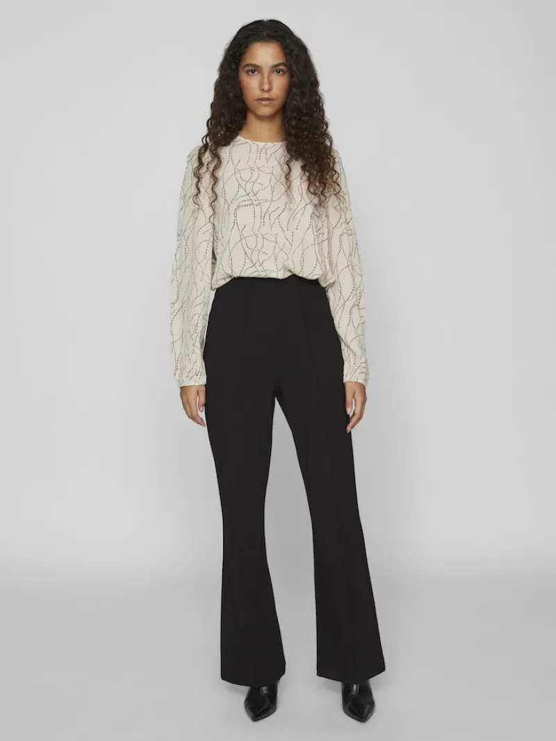 Vila Blusen*VIMIST L/S TOP /E Feather Gray