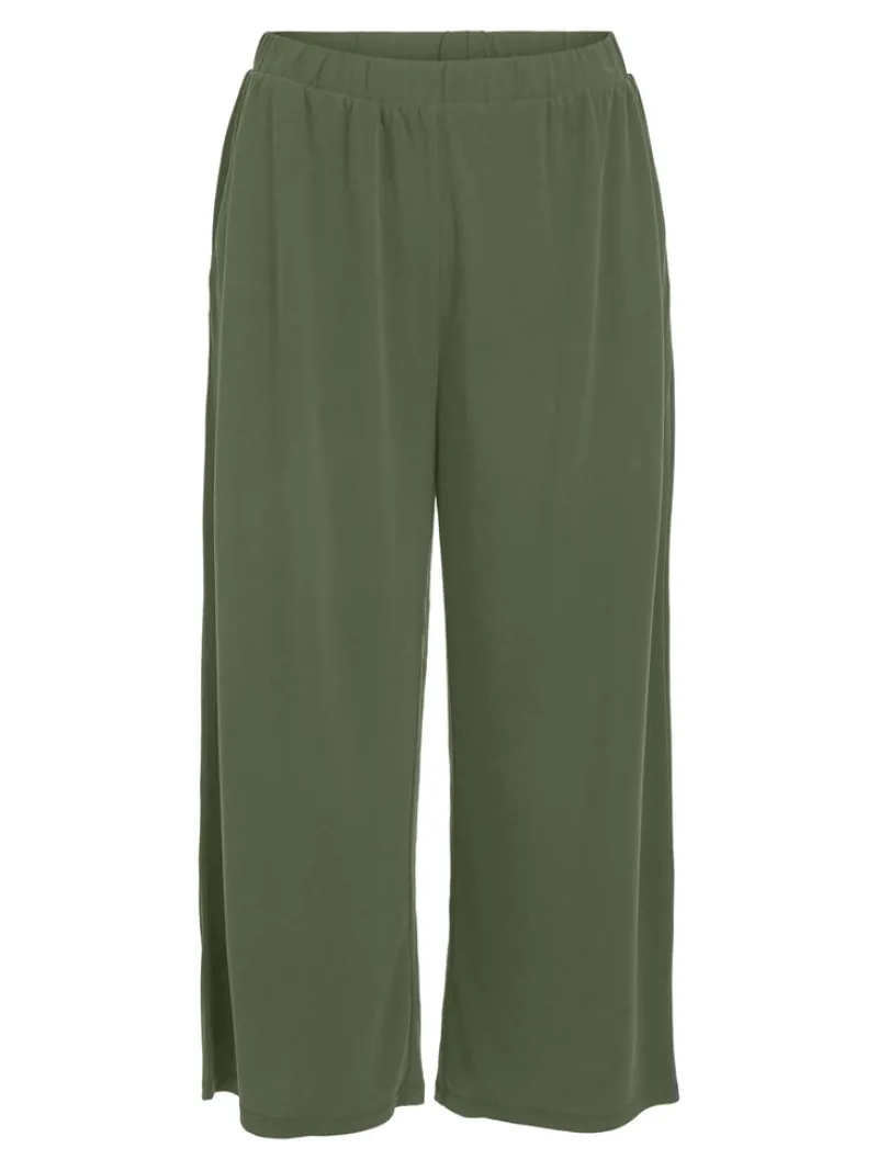 Vila Hosen*VIMODALA HW CULOTTE PANT/SU Four Leaf Clover