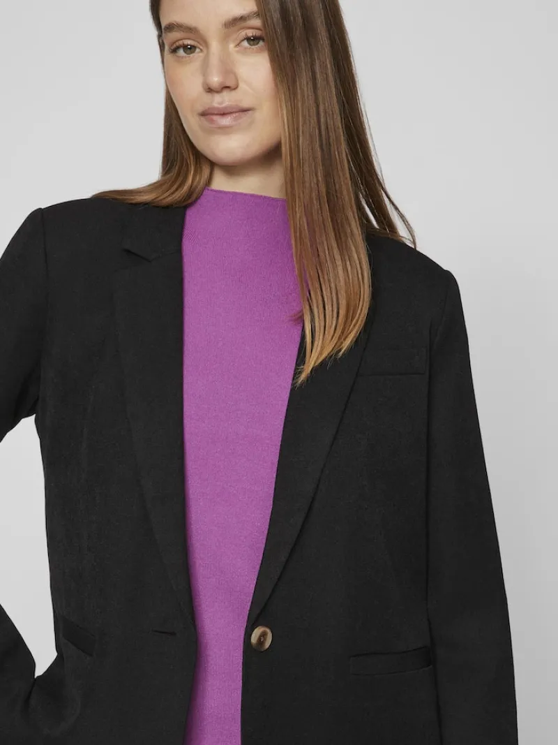 Vila Jacken*VINELLIE BLAZER black beauty