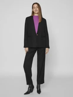 Vila Jacken*VINELLIE BLAZER black beauty