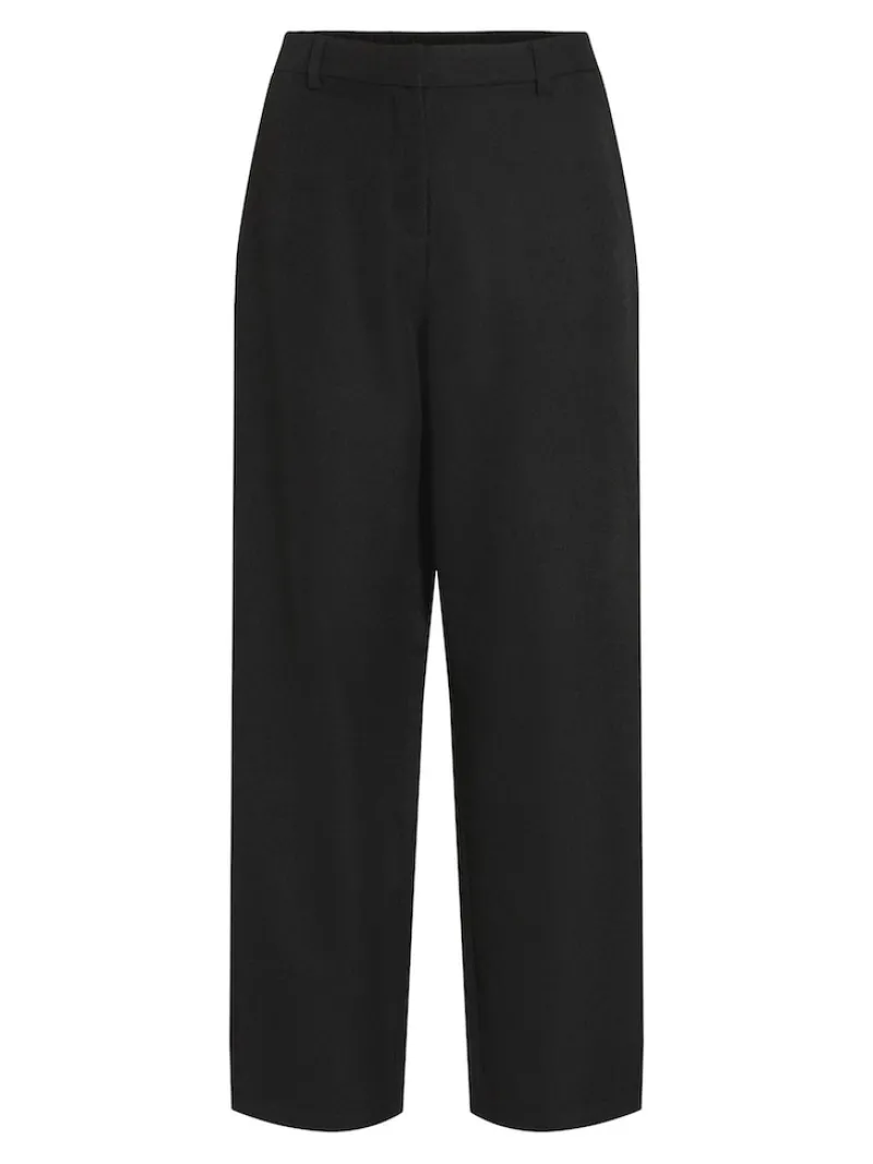 Vila Hosen*VINELLIE HW PANTS black beauty