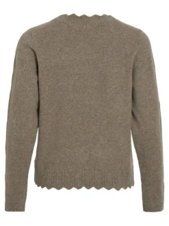 Vila Pullover & Sweatshirts*VINIKOLINA V-NECK L/S KNIT CARDIGAN Falcon