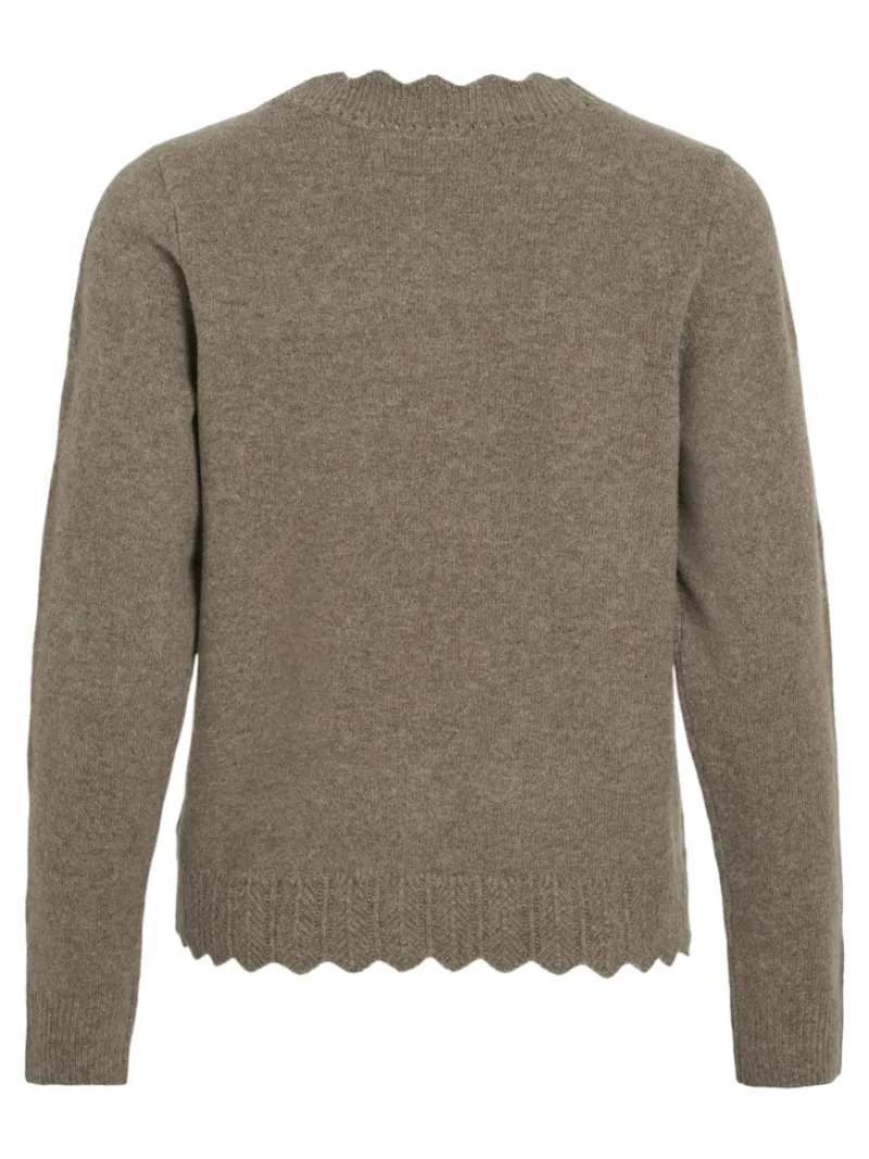 Vila Pullover & Sweatshirts*VINIKOLINA V-NECK L/S KNIT CARDIGAN Falcon