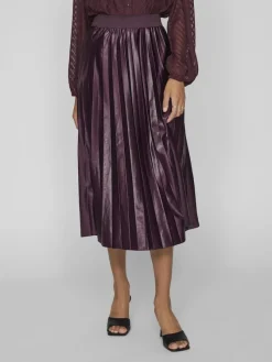 Vila Röcke*VINITBAN MIDI SKIRT - NOOS winter bloom