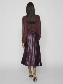 Vila Röcke*VINITBAN MIDI SKIRT - NOOS winter bloom