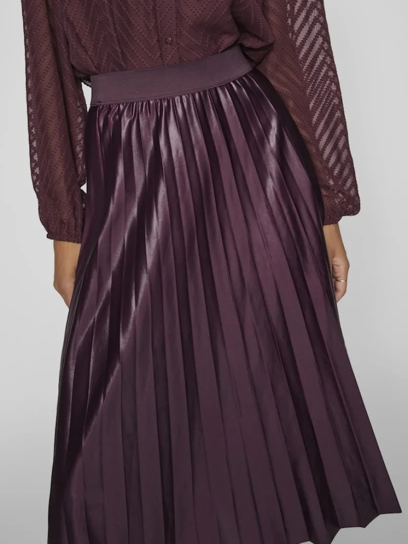 Vila Röcke*VINITBAN MIDI SKIRT - NOOS winter bloom