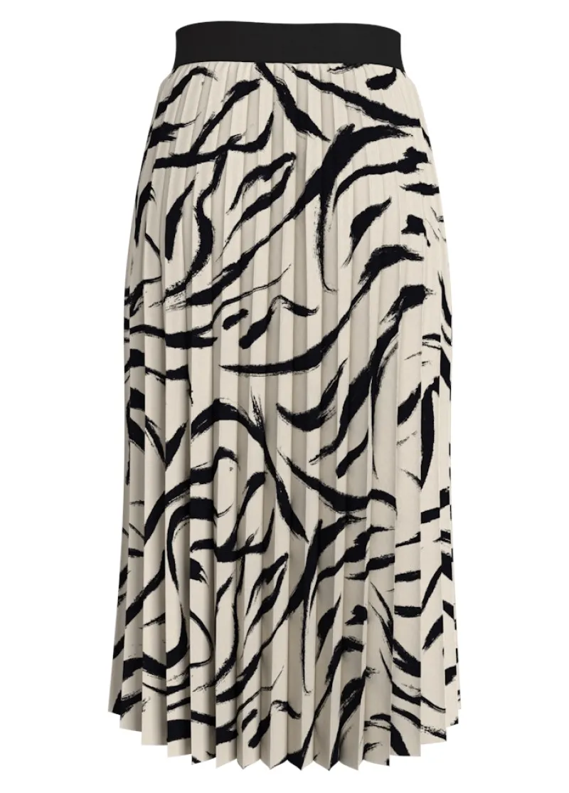 Vila Röcke*VINITBAN PRINT MIDI SKIRT - NOOS birch6