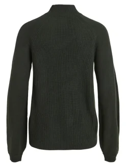 Vila Pullover & Sweatshirts*VIOA TURTLENECK L/S KNIT TOP Darkest Spruce