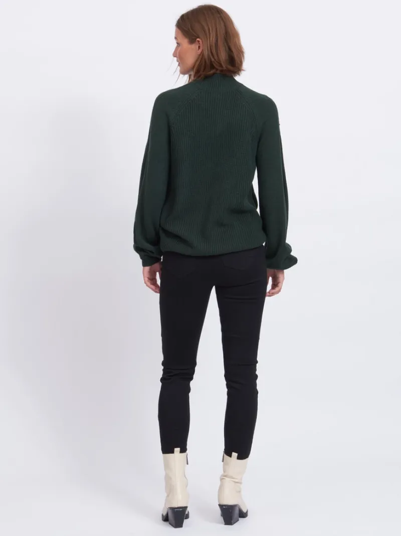 Vila Pullover & Sweatshirts*VIOA TURTLENECK L/S KNIT TOP Darkest Spruce