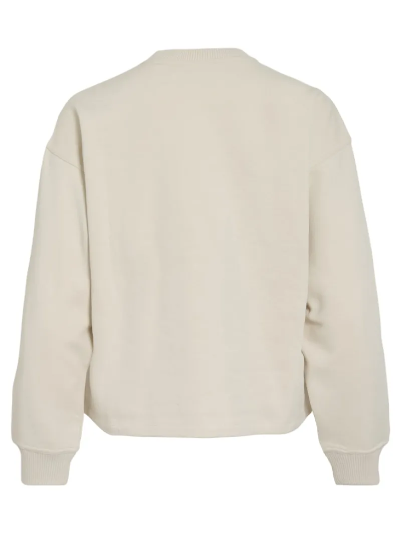 Vila Jacken*VIODESSIA O-NECK L/S SHACKET birch