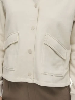 Vila Jacken*VIODESSIA O-NECK L/S SHACKET birch