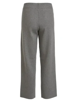 Vila Hosen*VIOLIVIE RW 7/8 KNIT PANT/SU Medium Grey Melange