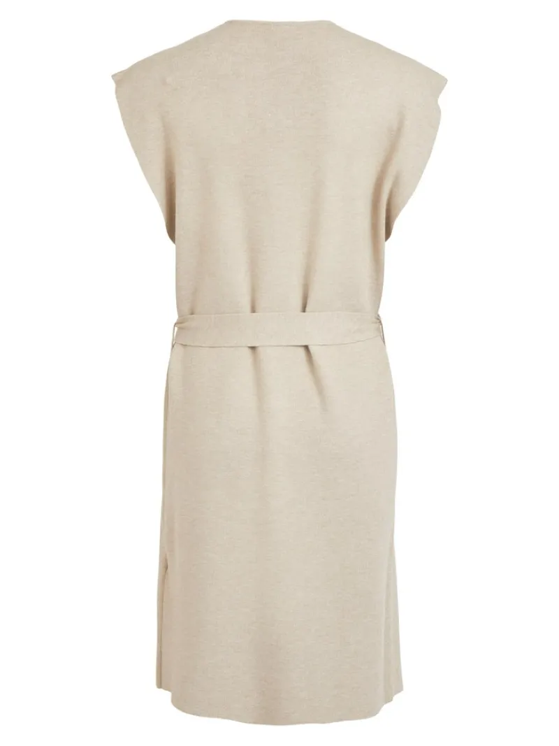 Vila Pullover & Sweatshirts*VIOLIVIE S/L KNIT VEST/SU natural melange