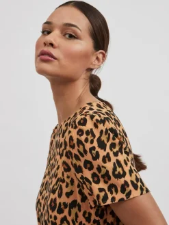 Vila Kleider*VIPAYA S/S DRESS Butterum-LEO