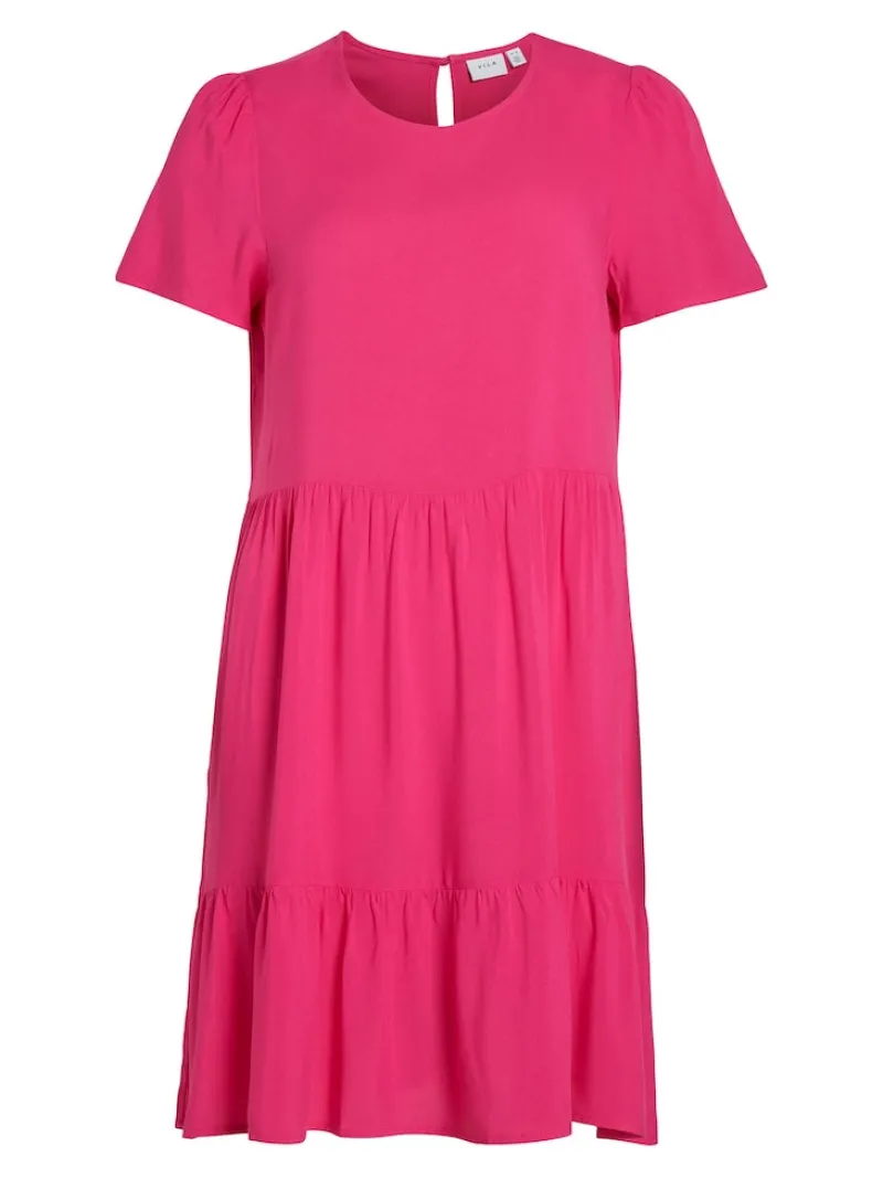 Vila Kleider*VIPAYA S/S DRESS pink yarrow