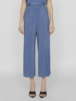 Vila Hosen*VIPLISA HW CULOTTE PANTS - NOOS coronet blue