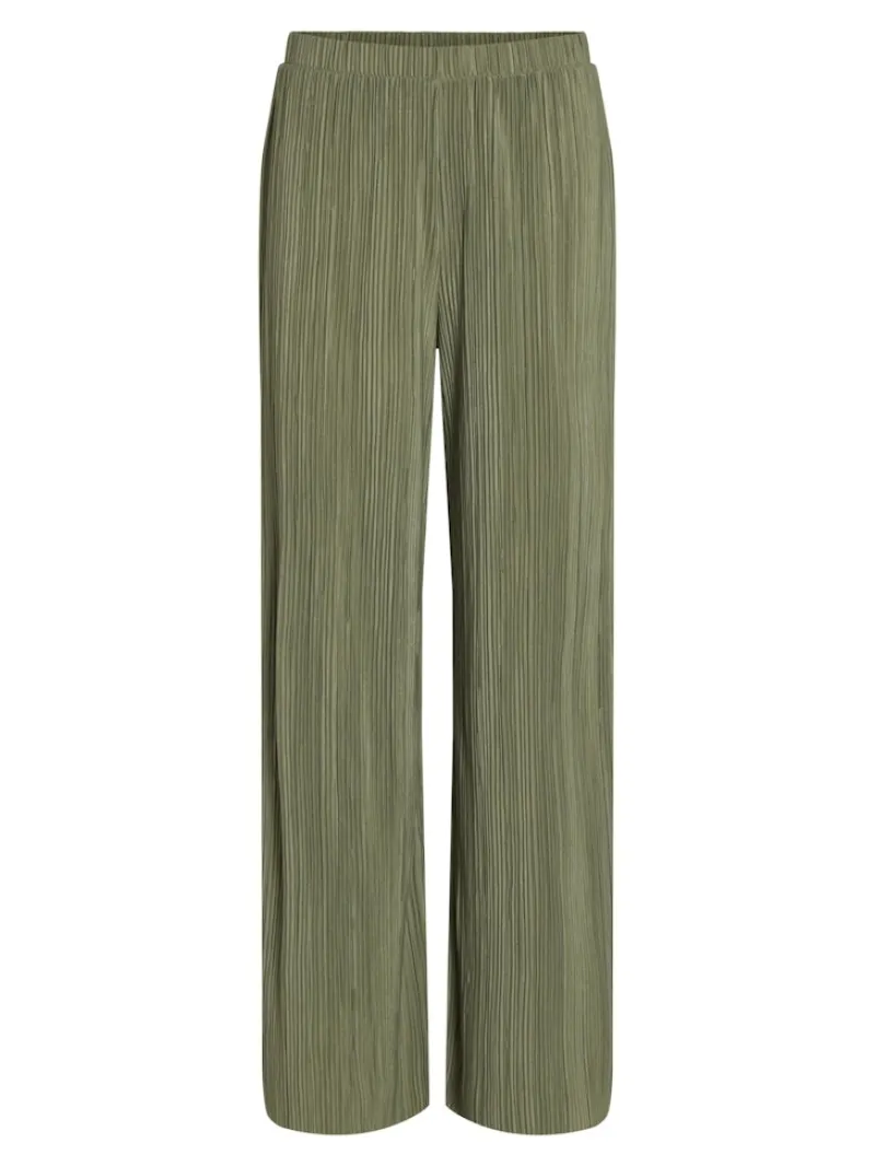 Vila Hosen*VIPLISA HW LOOSE PANTS - NOOS oil green