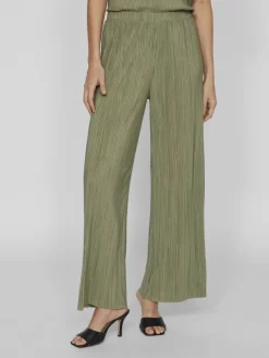 Vila Hosen*VIPLISA HW LOOSE PANTS - NOOS oil green