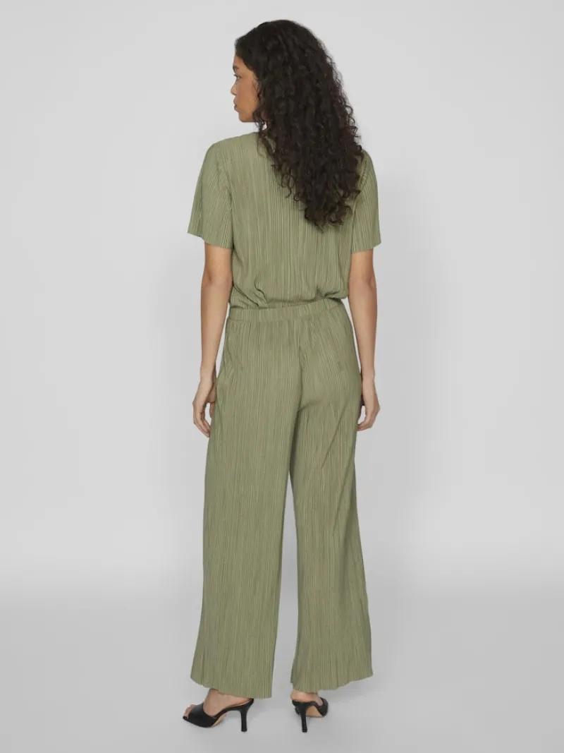 Vila Hosen*VIPLISA HW LOOSE PANTS - NOOS oil green