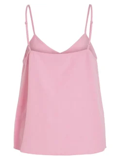 Vila Shirts*VIPRISILLA S/L BUTTON SINGLET begonia pink