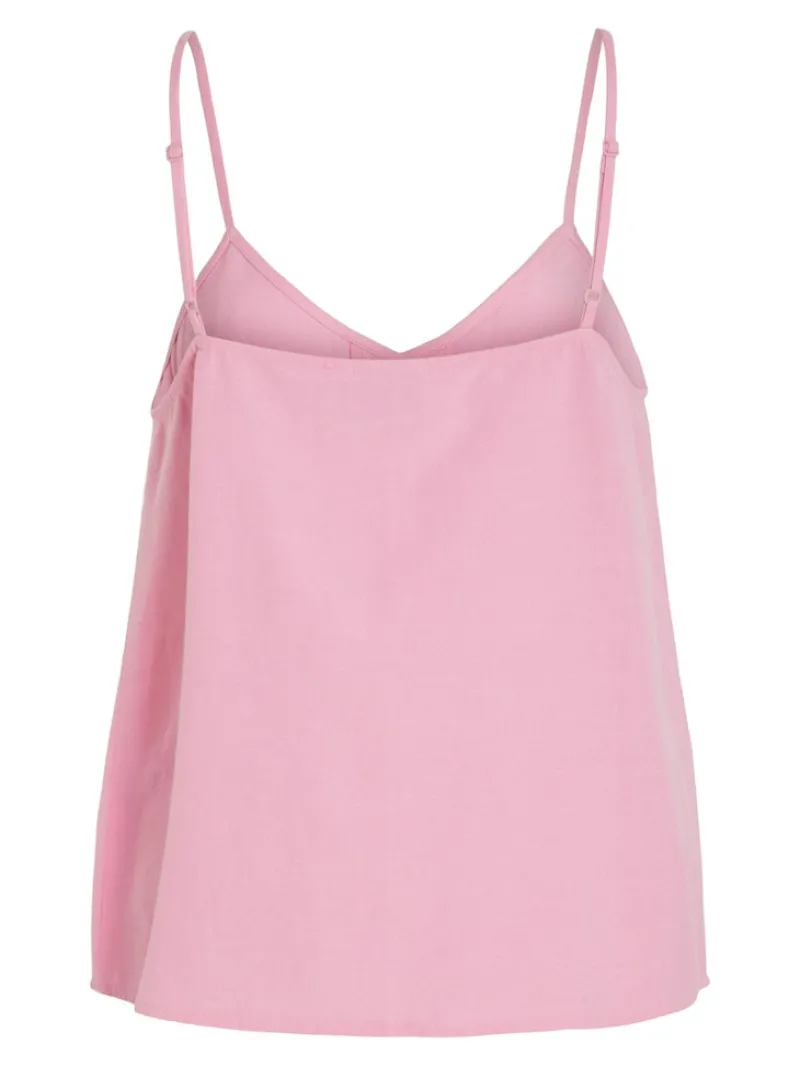 Vila Shirts*VIPRISILLA S/L BUTTON SINGLET begonia pink