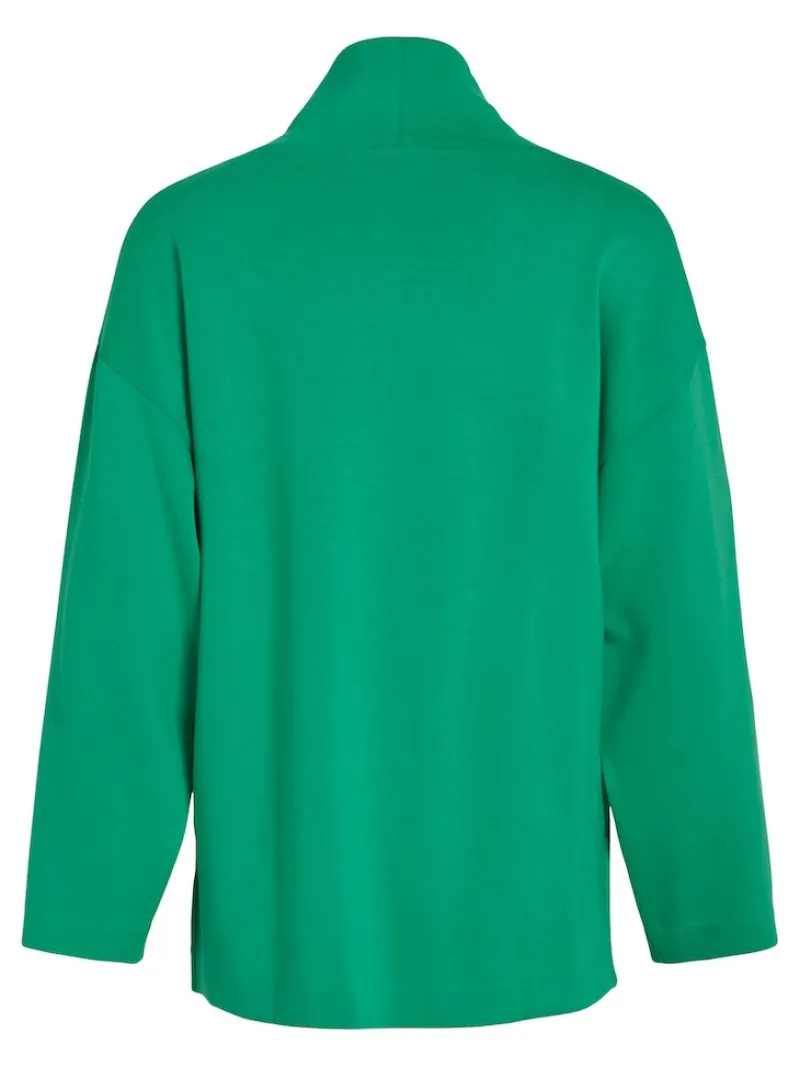 Vila Pullover & Sweatshirts*VIREFLECTA HIGH NECK L/S SWEAT TOP/SU bright green
