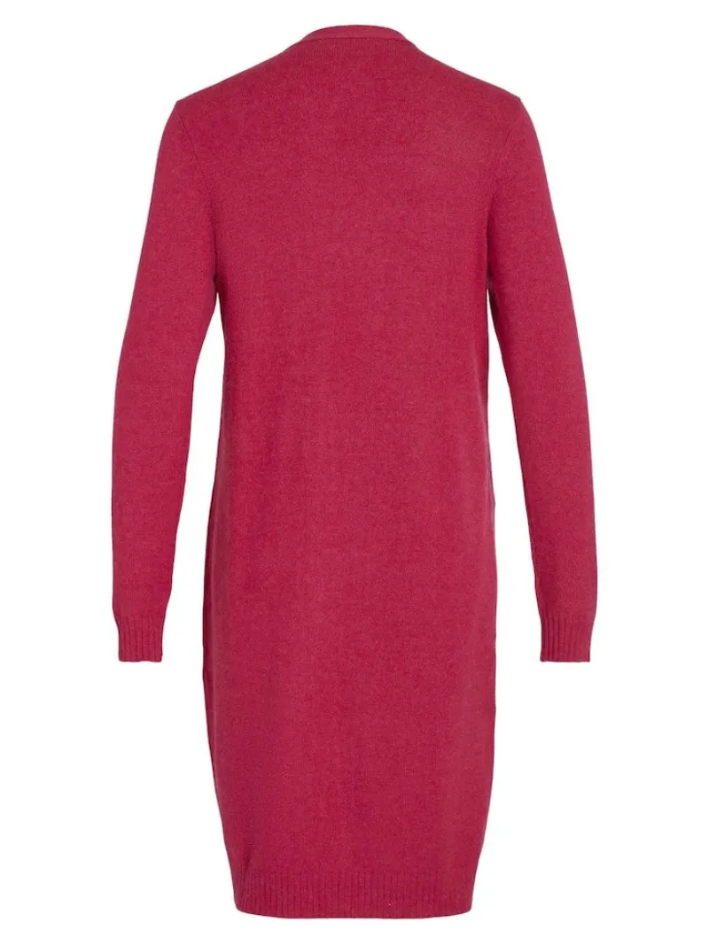 Vila Pullover & Sweatshirts*VIRIL LONG L/S KNIT CARDIGAN - NOOS dunkelrosa1