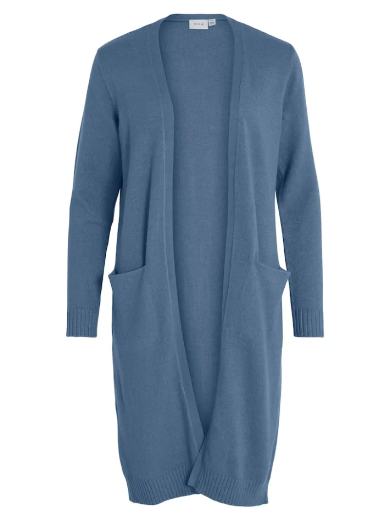 Vila Pullover & Sweatshirts*VIRIL LONG L/S KNIT CARDIGAN - NOOS coronet blue