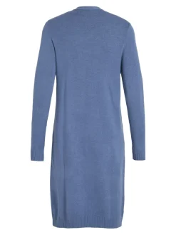 Vila Pullover & Sweatshirts*VIRIL LONG L/S KNIT CARDIGAN - NOOS coronet blue