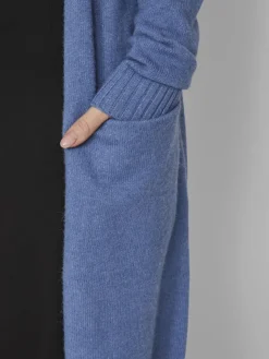 Vila Pullover & Sweatshirts*VIRIL LONG L/S KNIT CARDIGAN - NOOS coronet blue