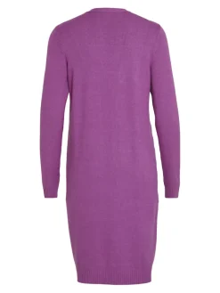 Vila Pullover & Sweatshirts*VIRIL LONG L/S KNIT CARDIGAN - NOOS cattleya orchid