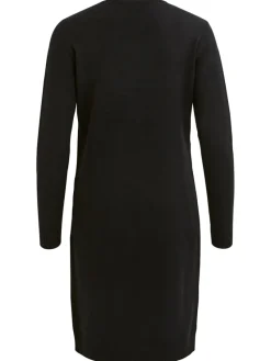 Vila Pullover & Sweatshirts*VIRIL LONG L/S KNIT CARDIGAN - NOOS Black