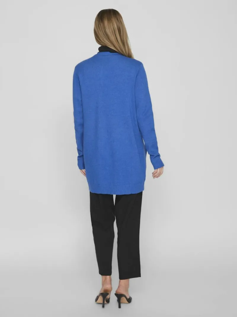 Vila Pullover & Sweatshirts*VIRIL OPEN L/S KNIT CARDIGAN - NOOS blau3