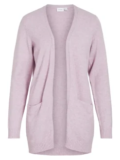 Vila Pullover & Sweatshirts*VIRIL OPEN L/S KNIT CARDIGAN - NOOS winsome orchid