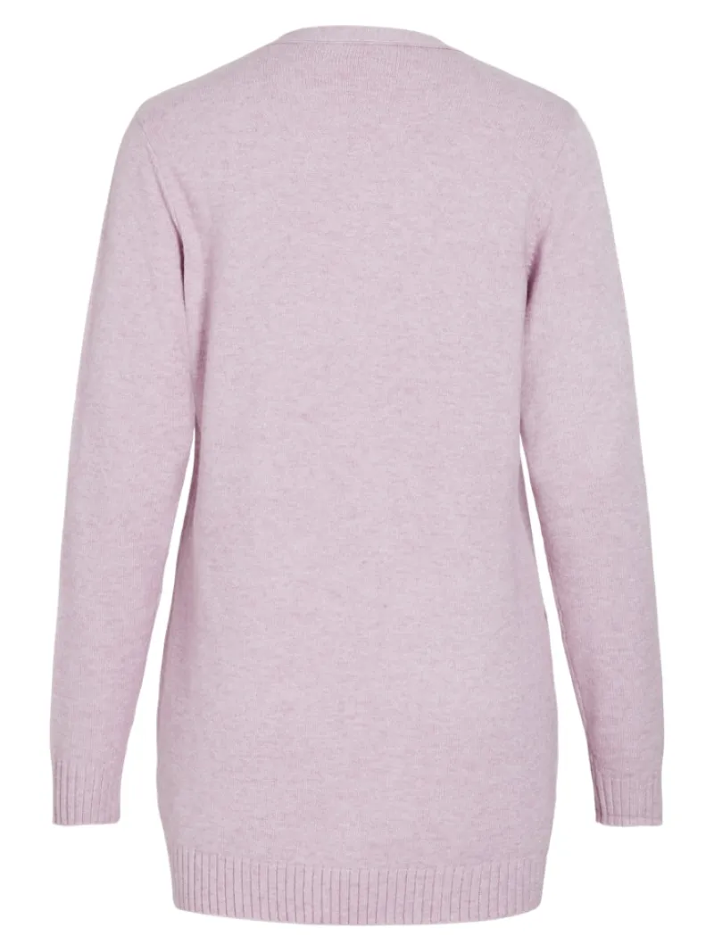 Vila Pullover & Sweatshirts*VIRIL OPEN L/S KNIT CARDIGAN - NOOS winsome orchid