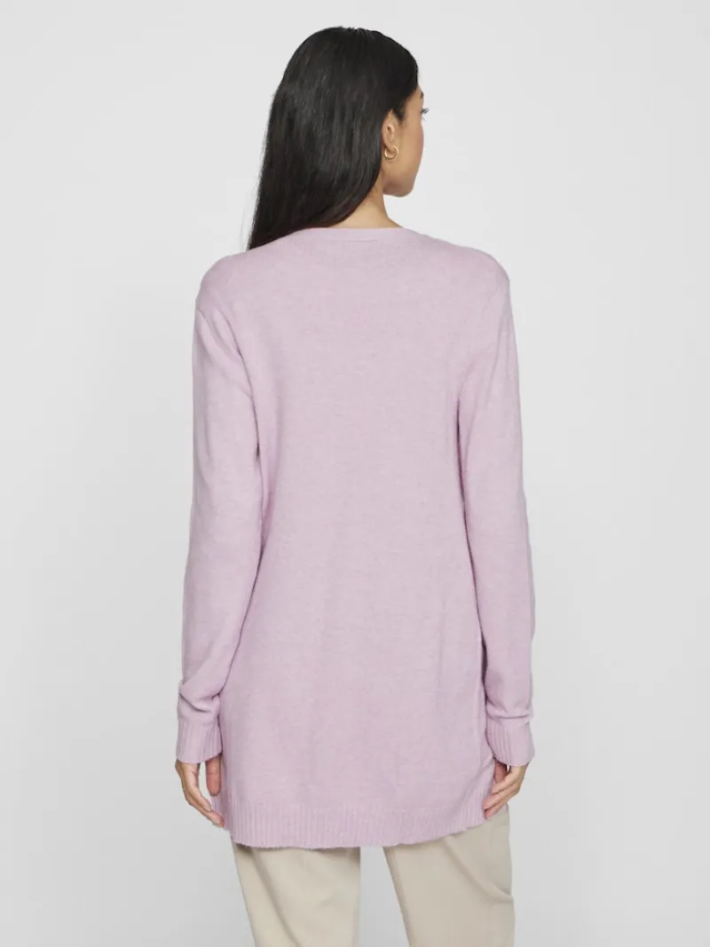Vila Pullover & Sweatshirts*VIRIL OPEN L/S KNIT CARDIGAN - NOOS winsome orchid