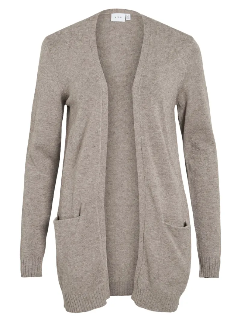 Vila Pullover & Sweatshirts*VIRIL OPEN L/S KNIT CARDIGAN - NOOS Falcon